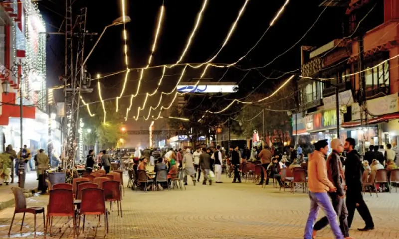 Street food on Murree Road